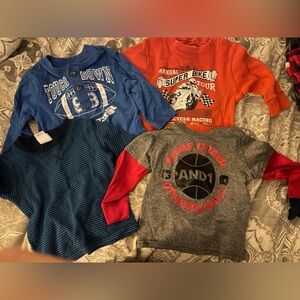 Bundle of 4 long Sleeve Shirts - size 18 months